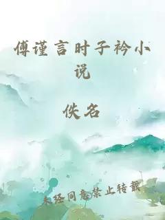 傅谨言时子衿小说