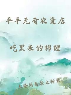 平平无奇农资店