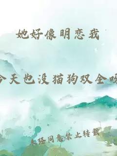 她好像明恋我