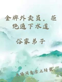 金牌外卖员，拒绝通下水道
