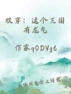 双穿：这个三国有龙气
