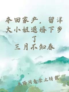 夺回家产，留洋大小姐退婚下乡了