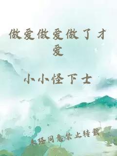 做爱做爱做了才爱