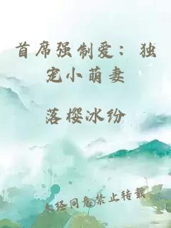 首席强制爱：独宠小萌妻