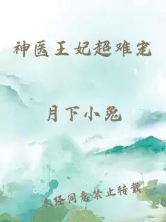 神医王妃超难宠