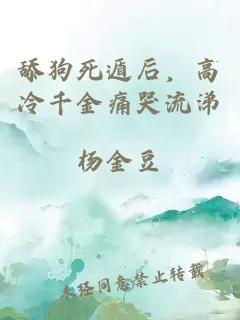 舔狗死遁后，高冷千金痛哭流涕