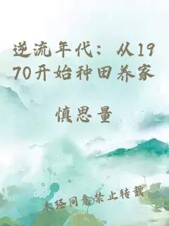 逆流年代：从1970开始种田养家