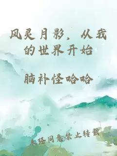 风灵月影，从我的世界开始