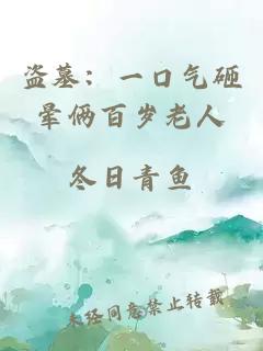 盗墓：一口气砸晕俩百岁老人