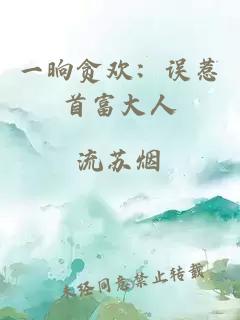 一晌贪欢：误惹首富大人