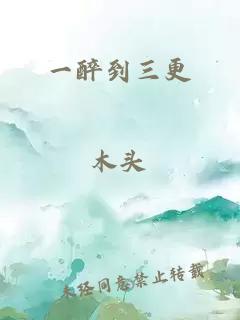 一醉到三更