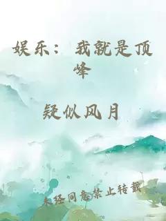 娱乐：我就是顶峰
