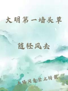 大明第一墙头草