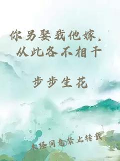 你另娶我他嫁，从此各不相干