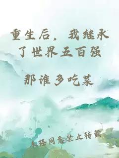 重生后，我继承了世界五百强
