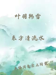 叶羽韩雪