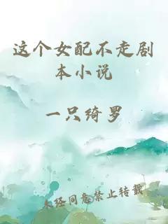 这个女配不走剧本小说