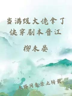 当满级大佬拿了快穿剧本晋江
