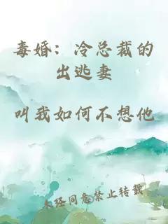 毒婚：冷总裁的出逃妻