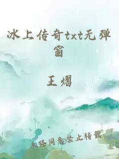 冰上传奇txt无弹窗