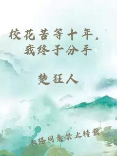 校花苦等十年，我终于分手