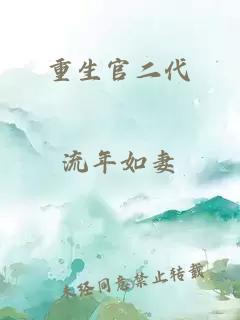 重生官二代